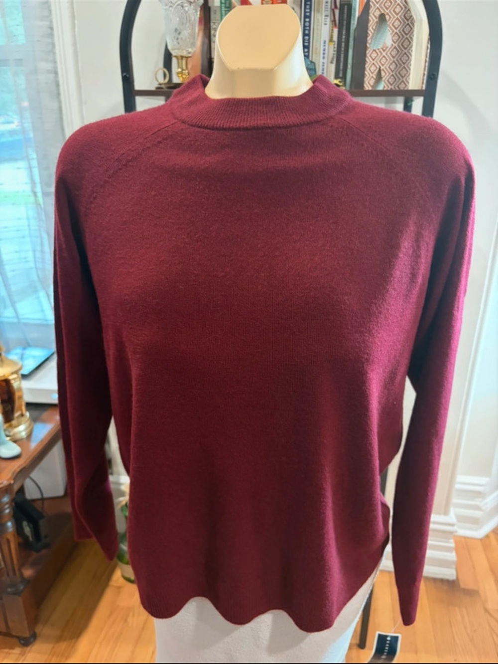 Red Karen Scott Sweater